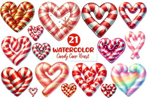Christmas Candy Cane Heart Clipart: A Publisher’s Take on Seasonal Illustrations