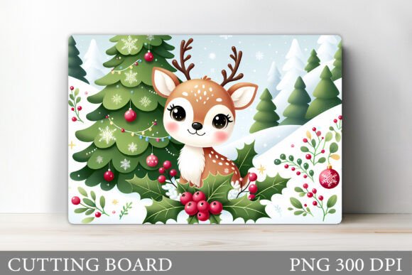 Christmas Deer Cutting Board Sublimation: A Brand Designer’s Review for Holiday Marketing