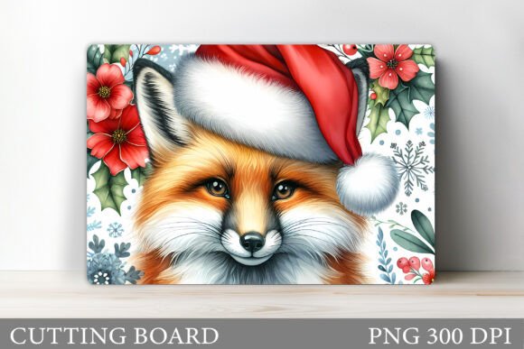 Christmas Fox Cutting Board Sublimation: A Designer’s Review for Modern Brand Identity and Illustrations