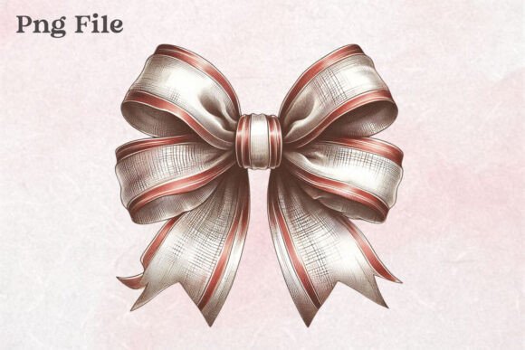 Christmas Plaid Bow PNG Review: A Crafter’s Take on Seasonal Illustrations