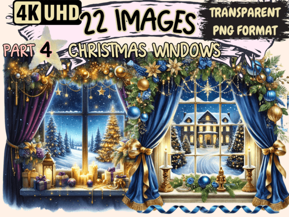 Christmas Windows Clipart P4 Review