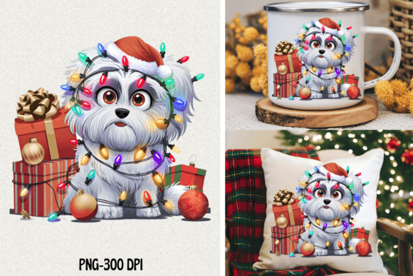 Funny Christmas Animals Clip Art, PNG: A Designer’s Review for Branding and Illustrations