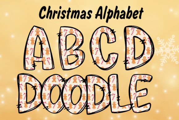 Ginger Bread Christmas Alphabet Png: A Practical Review for Digital Sellers and Illustrations