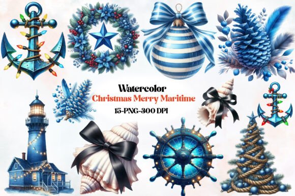 Merry Maritime Christmas Clipart: A Practical Review for Digital Sellers