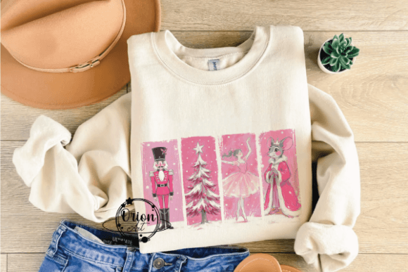 Retro Pink Christmas Nutcracker PNG: A Brand Designer’s Review for Illustrations